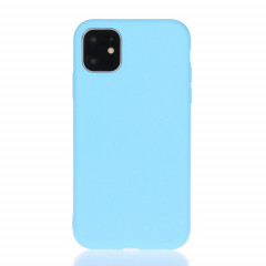 Étui de téléphone TPU de TPU givré de couleur unie Foriphone 13 Pro (bleu ciel)