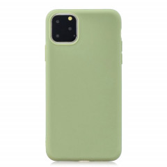 Couleur de téléphone TPU givré de couleur unie Foriphone 13 Pro (Thé vert)