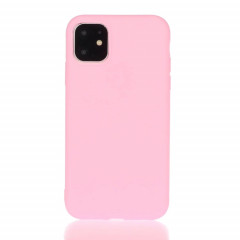 Étui de téléphone TPU givré de couleur unie Foriphone 13 Pro (Darj Magenta)