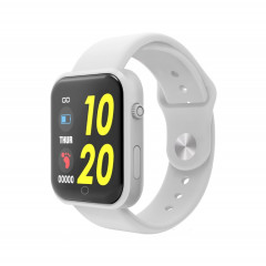 D20L 1.3 pouces IP67 Water Smart Watch Smart Watch (Blanc)