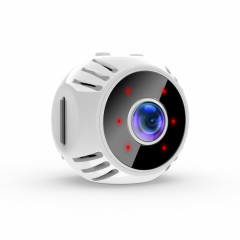 W8 Mini Caméra HD 1080P Vision Nocturne Batterie Surveillance Vidéo Wifi Smart Home Caméra(Blanc)
