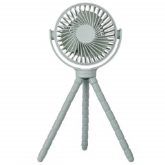 WX1020 Portable ventilateur d'été Flexible trépied poulpe bébé poussette ventilateur de bureau (vert)