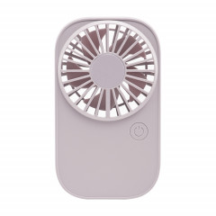 F11 ventilateur de cou suspendu Portable Rechargeable ventilateur de refroidissement ventilateur de bureau à 3 vitesses (rose)