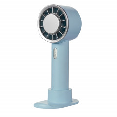 Ventilateur portatif d'été WX-633 3 vitesses Ventilateur de bureau à compression froide à semi-conducteur (bleu bébé)