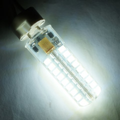 GY6.35 5W SMD2835 72LEDs ampoule de maïs en silicone à intensité variable pour accessoires d'éclairage de lampe en cristal de lustre, AC 12V (blanc froid)