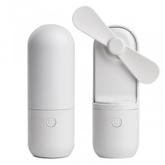 Ventilateur de bureau à mini-ventilateur pliable portatif à chargement USB