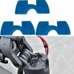 Amortisseur en caoutchouc de poignée debout antichoc à absorption des chocs 3 pièces pour scooter électrique Xiaomi Mijia M365 (bleu)
