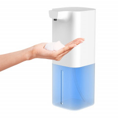 Machine à laver les mains en mousse maison hôtel distributeur de savon à capteur automatique intelligent désinfectant antibactérien pour les mains pour enfants (bleu)