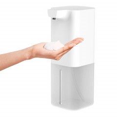 Machine à laver les mains en mousse maison hôtel distributeur de savon à capteur automatique intelligent désinfectant antibactérien pour les mains pour enfants (blanc)