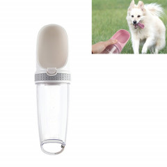 Fournitures pour animaux de compagnie pour chien, chat, fontaine portative d'extérieur avec bouilloire (blanc)