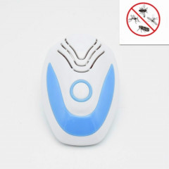 Répulsif anti-moustique électronique à ultrasons multifonctionnel, type de prise:  (bleu clair)