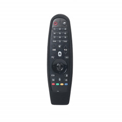 Convient à l'étui de protection pour télécommande LG Smart TV AN-MR600 AN-MR650a Etui en silicone pour télécommande dynamique (noir)