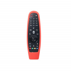 Convient à l'étui de protection pour télécommande LG Smart TV AN-MR600 AN-MR650a Etui en silicone pour télécommande dynamique (rouge)