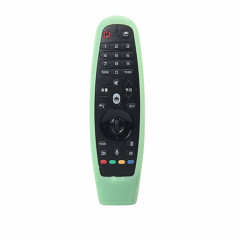 Convient à l'étui de protection pour télécommande LG Smart TV AN-MR600 AN-MR650a étui en silicone pour télécommande dynamique (vert fluorescent)