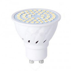 Projecteur en plastique de maïs léger ménager à économie d'énergie SMD petit projecteur à LED, nombre de perles de lampe: 48 perles (B22-blanc)