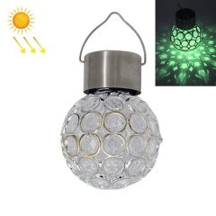 2 PCS solaire boule creuse pendante lampe décorative jardin lumière (lumière colorée)