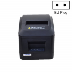 Imprimante thermique Xprinter XP-A160M Imprimante de caisse enregistreuse pour restauration Bill POS, Style: Prise UE (LAN Port réseau)
