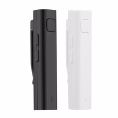Récepteur Bluetooth Smart Headphone Voice Translator 26 Multi-language Travel Business TF Card Voice Text Interpreter Écouteur (Noir)