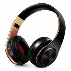Lecteur STEREO BLUETOOTH BLUETOOTH LPT660, support 32 Go de carte TF et 3,5 mm Aux (or noir)