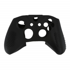 Housse de protection pour manette de jeu en caoutchouc de silicone souple Accessoires de manette pour manette Microsoft Xbox One S (noir)