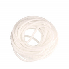 Tube d'enroulement isolé par ruban de protection de fil, modèle: longueur 25 mm / 2 m (blanc)