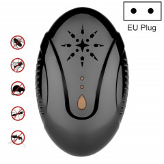 DC-9007 Répulsif anti-moustique portable à ultrasons, Style:  (Noir)