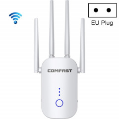 Comfast CF-WR758AC Dual Fréquence 1200MBPS Répéteur sans fil 5.8g Amplificateur de signal WiFi, 