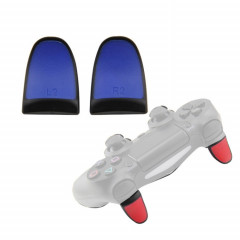 2 paires de boutons étendus de manette de jeu Boutons L2R2 adaptés à PS4 (bleu)
