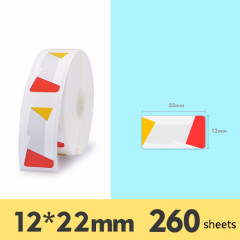 Autocollant d'étiquette de ménage d'étiquette de prix de produit de papier d'étiquette thermique pour NIIMBOT D11 (carré de couleur)