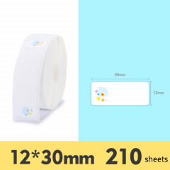 Autocollant d'étiquette de ménage d'étiquette de prix de produit de papier d'étiquette thermique pour NIIMBOT D11 (monde sous-marin)