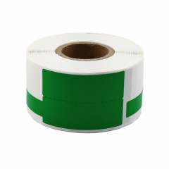 Étiquette de câble de papier d'impression pour étiqueteuse NIIMBOT B50 (03F-Green)