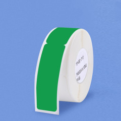 Papier d'étiquette de câble de réseau de télécommunications mobiles de commutateur de salle de communication pour les imprimantes NIIMBOT D11 / D61 (vert)