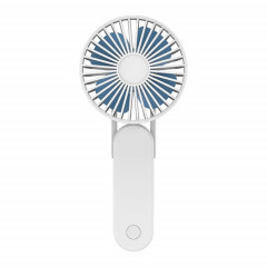 F1 USB Ventilateur de cou suspendu paresseux portable Mini ventilateur de poche pliable (blanc)