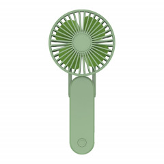 F1 USB Ventilateur de cou suspendu paresseux portable Mini ventilateur de poche pliable (vert)