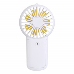 Support de téléphone portable P9 Mini ventilateur pour enfants en plein air Ventilateur USB pour le cou suspendu (blanc)