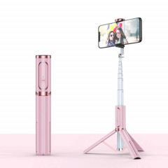 Bluetooth Selfie Stick avec Trépied Multi-Fonctions TÉLÉPHONE MOBILE DE TÉLÉPHONE DE REMPLISSEUR LIGHT LIGHT LIVE (POUDRE FILLE)