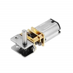 GW12N20 Verm Engrenage Moteur à basse vitesse Ultra Mini Mini Moteur auto-bloquant d'alimentation pour robot de voiture intelligent (6V 10RPM)