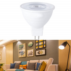 4 PCS LED Coupe lumineuse 2835 Patch Sauvegarde d'énergie Plaque d'aluminium à économie d'énergie, Puissance: 5W 6eads (Couverture transparente MR16 (lumière chaude))