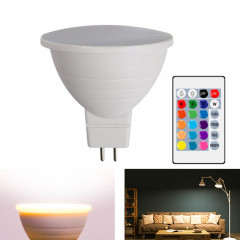 Ampoule de décoloration de la décoloration de la décoloration de l'énergie 15 couleurs Fond de la décoration de l'arrière-plan de la décoration de l'arrière-plan, style: Milky White Cove MR16 (RVB White White)
