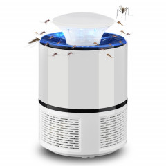 Maison Mute Mute Inhalation Photocatalyste USB Mosquito Physique Killer 365-Blanc (USB Direct)