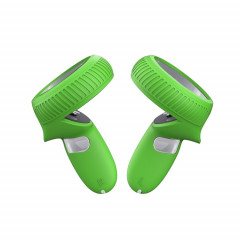 Poignée VR en silicone antidérapante, résistante aux chutes, protection pour Meta Quest (vert lumineux)