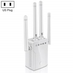 Amplificateur d'extension de signal sans fil WiFi 95B 300M 300M (Blanc - Fiche américaine)