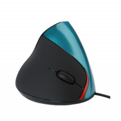 JSY-12 5 KEYS USB Wired Souris verticale Souris ergonomique Souris optique de poignet ergonomique (bleu)