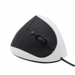 JSY-05 6 Touches Wired Vertical Souris Ergonomie Souris Optique Brace (Blanc)