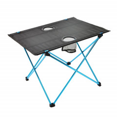 8249 Table de pique-nique de pique-nique en aluminium ultra léger en plein air (bleu)