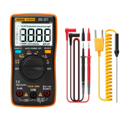 ANENG ANENG ANENG AN8009 Multimètre d'affichage numérique NVC, spécification: standard (orange)