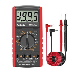ANENG Automatique Multimètre numérique intelligent de haute précision, spécification: an9205a (rouge)