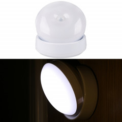 Lampe de détection infrarouge de corps de cuisine DMK-6PL-6PL, Style: Totation de la batterie (lumière blanche)