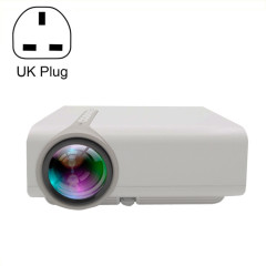 YG530 Home Led petit projecteur HD 1080P, Spécifications: Fiche UK (Blanc)
