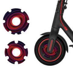 1 paire autocollant de protection étanche à moteur de scooter pour Xiaomi Mijia M365 / M365 PRO / PRO 2 / 1S (Coloré 6)